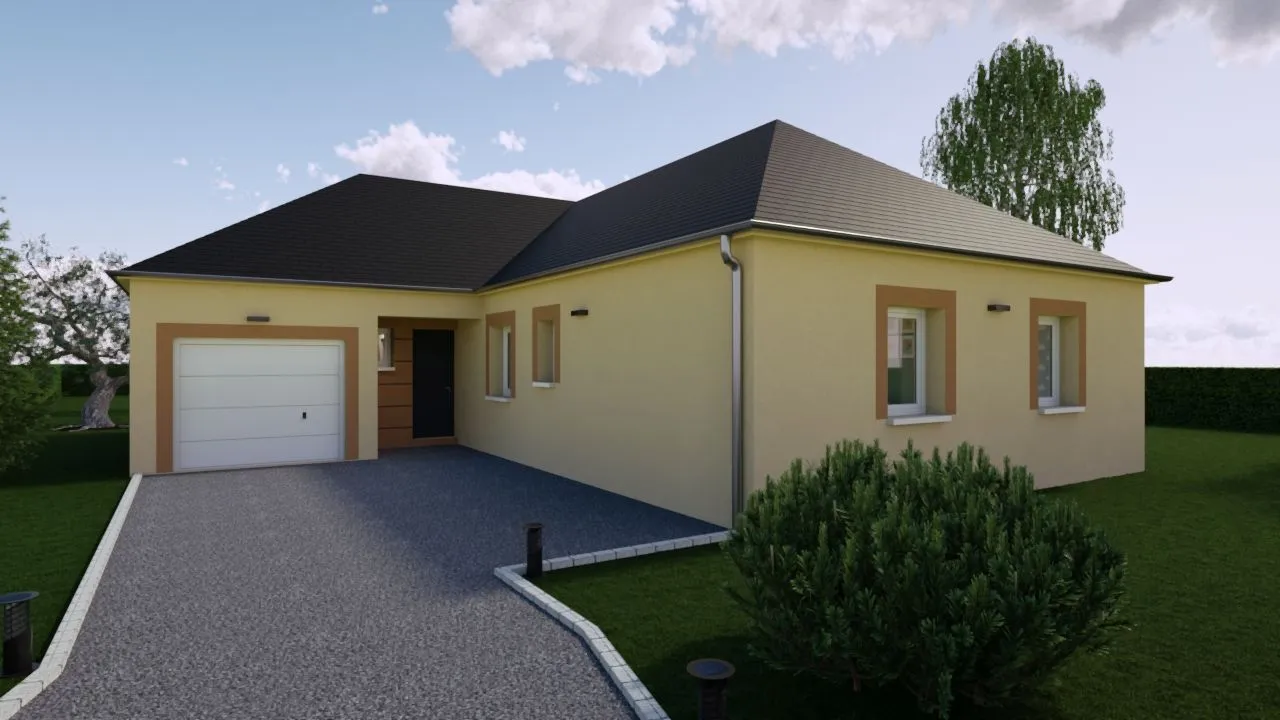 Maison neuve 117 m² à Guignes (77390)