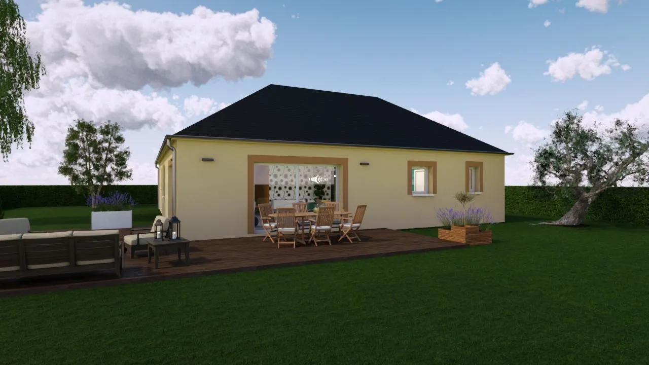 Maison neuve 117 m² à Guignes (77390)