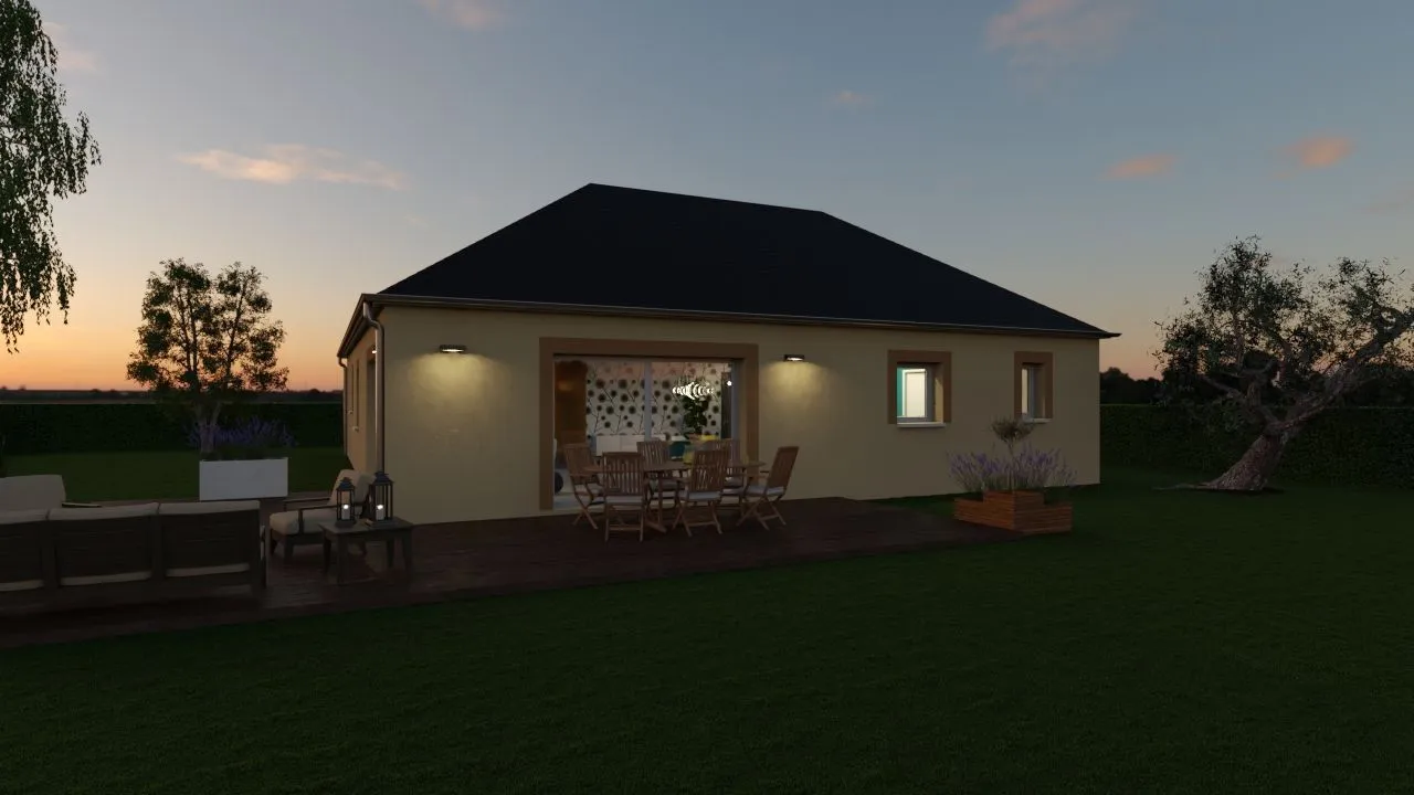 Maison neuve 117 m² à Guignes (77390)