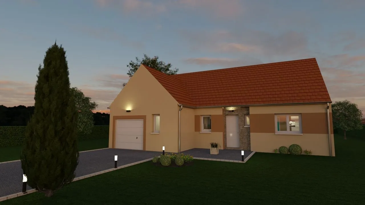Maison neuve 92 m² à Saint-Jean-les-Deux-Jumeaux (77660)