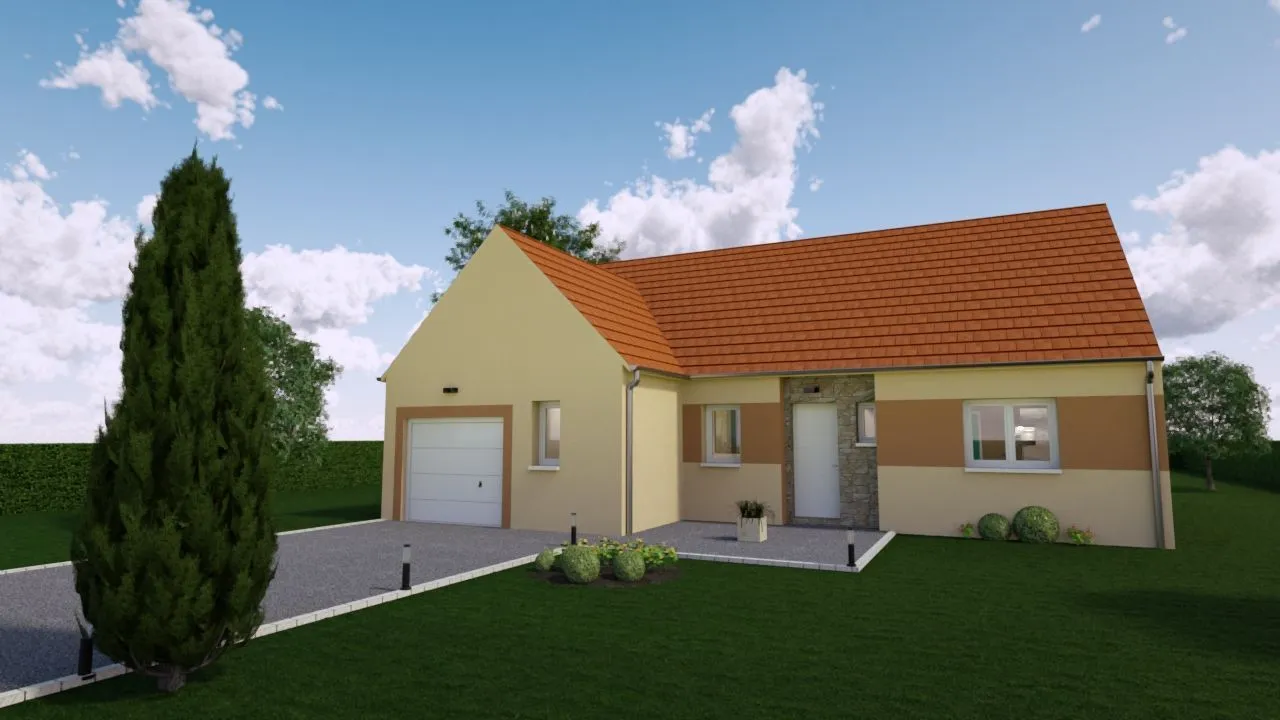 Maison neuve 92 m² à Saint-Jean-les-Deux-Jumeaux (77660)