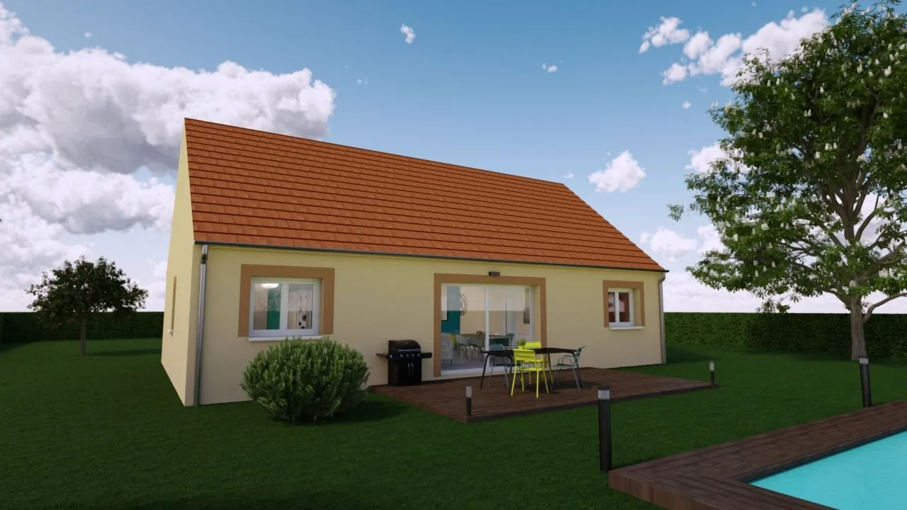 Maison neuve 92 m² à Saint-Jean-les-Deux-Jumeaux (77660)