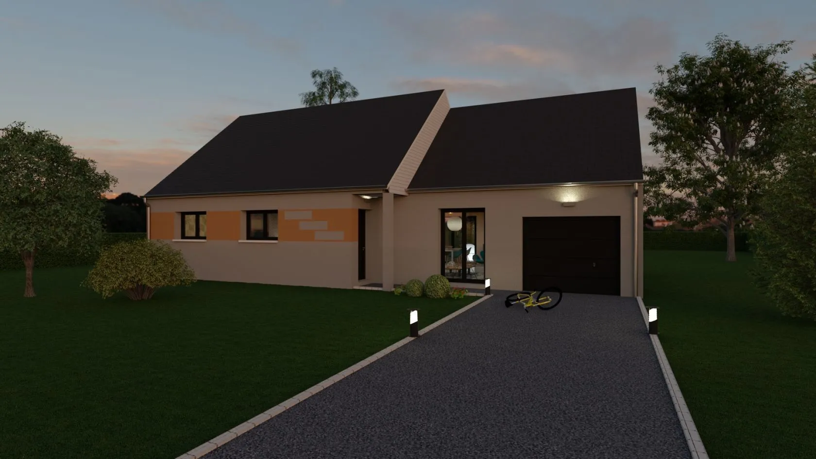 Maison neuve 99 m² à Amilly (28300)