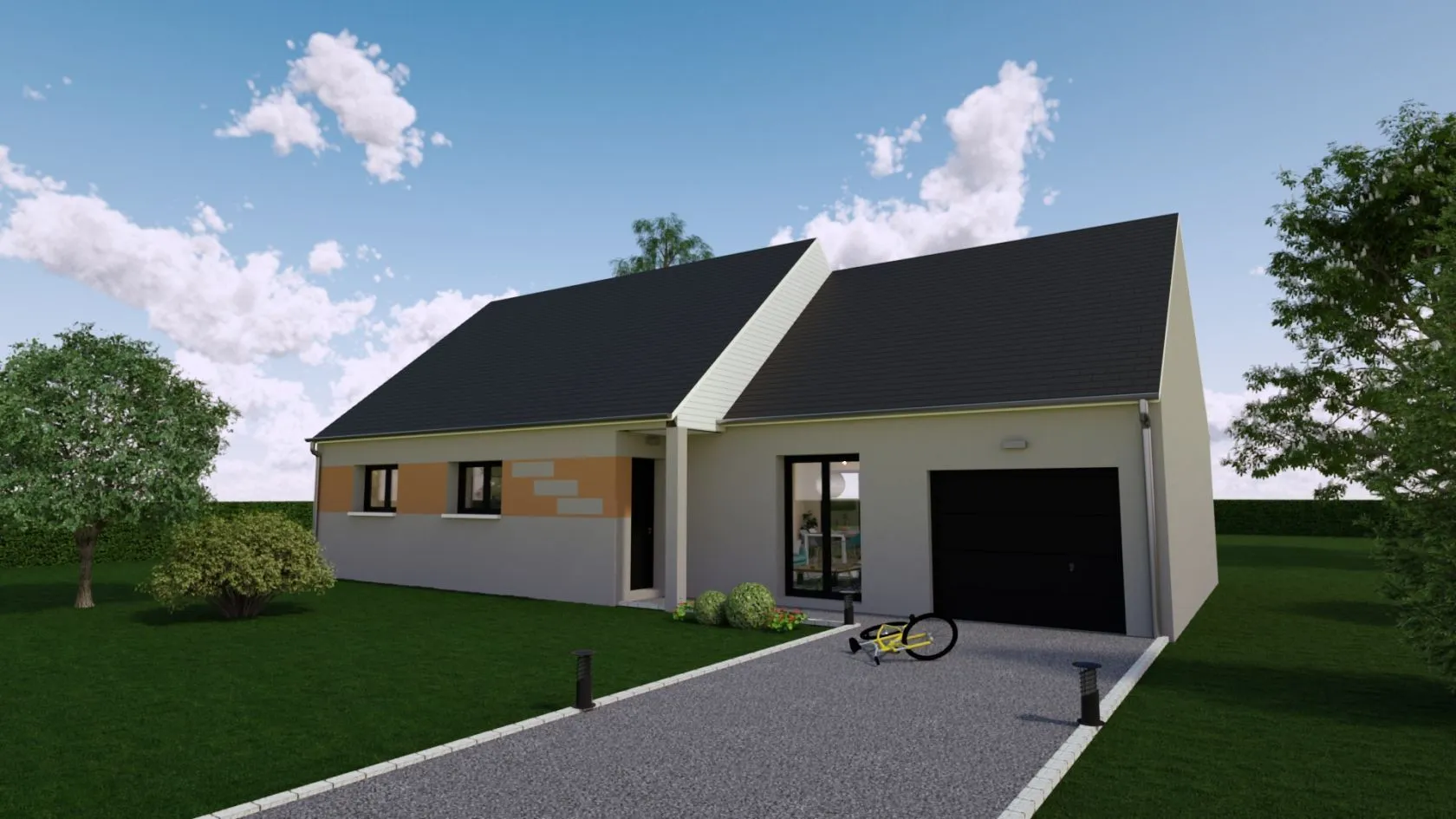 Maison neuve 99 m² à Amilly (28300)