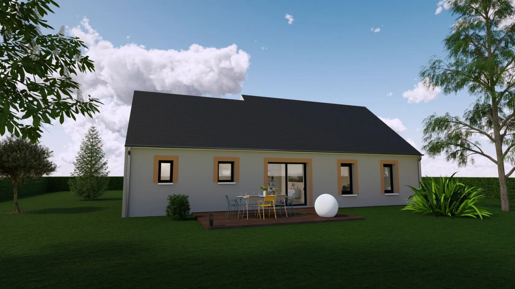 Maison neuve 99 m² à Amilly (28300)