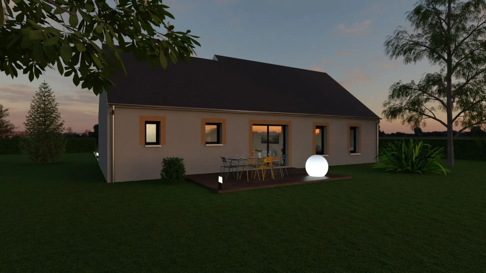 Maison neuve 99 m² à Amilly (28300)