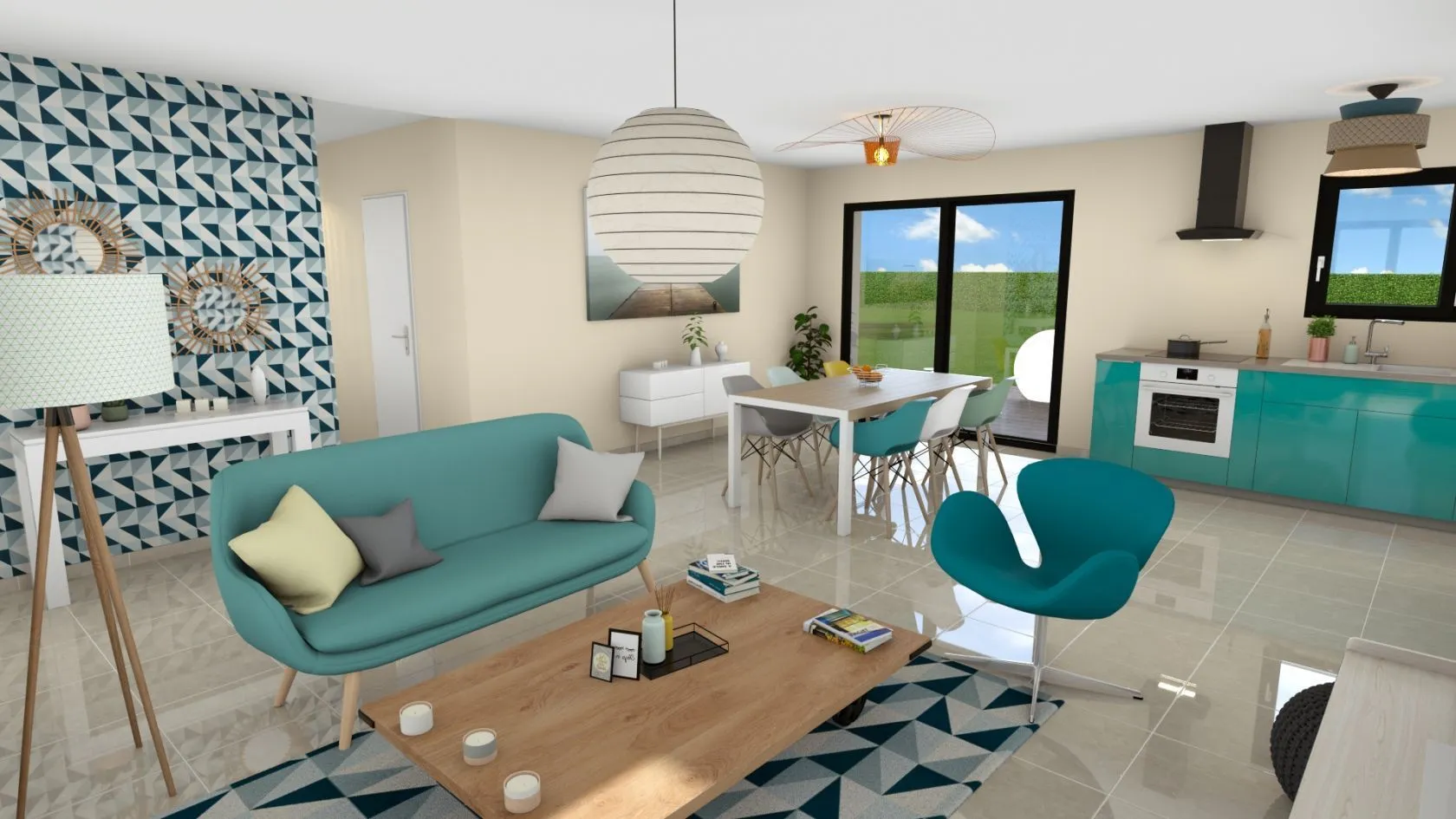 Maison neuve 99 m² à Amilly (28300)