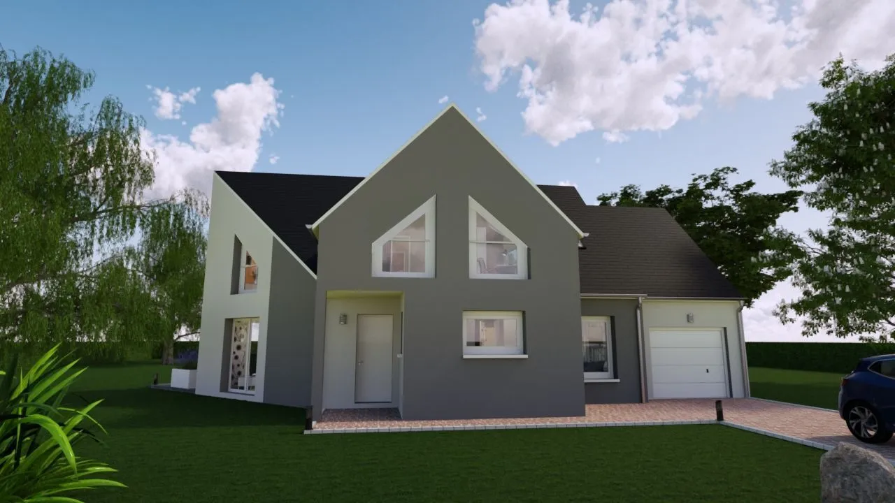 Maison neuve 153 m² à Boullay-les-Troux (91470)