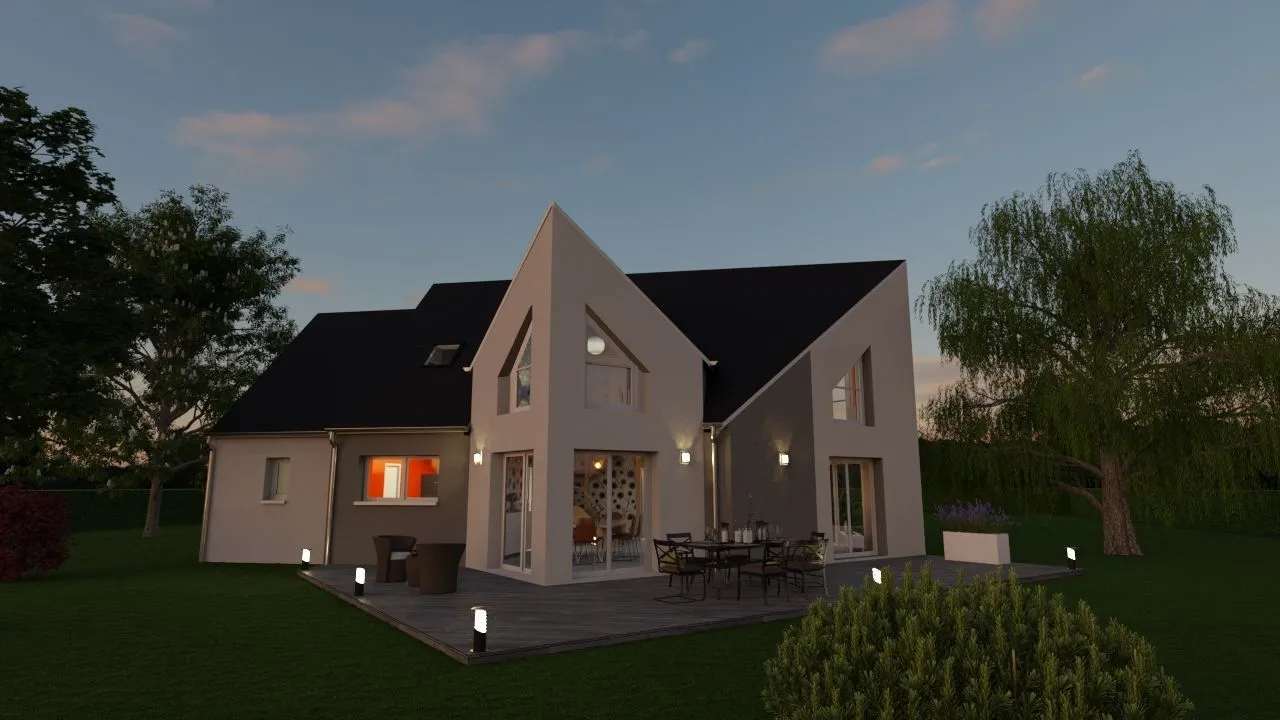 Maison neuve 153 m² à Boullay-les-Troux (91470)
