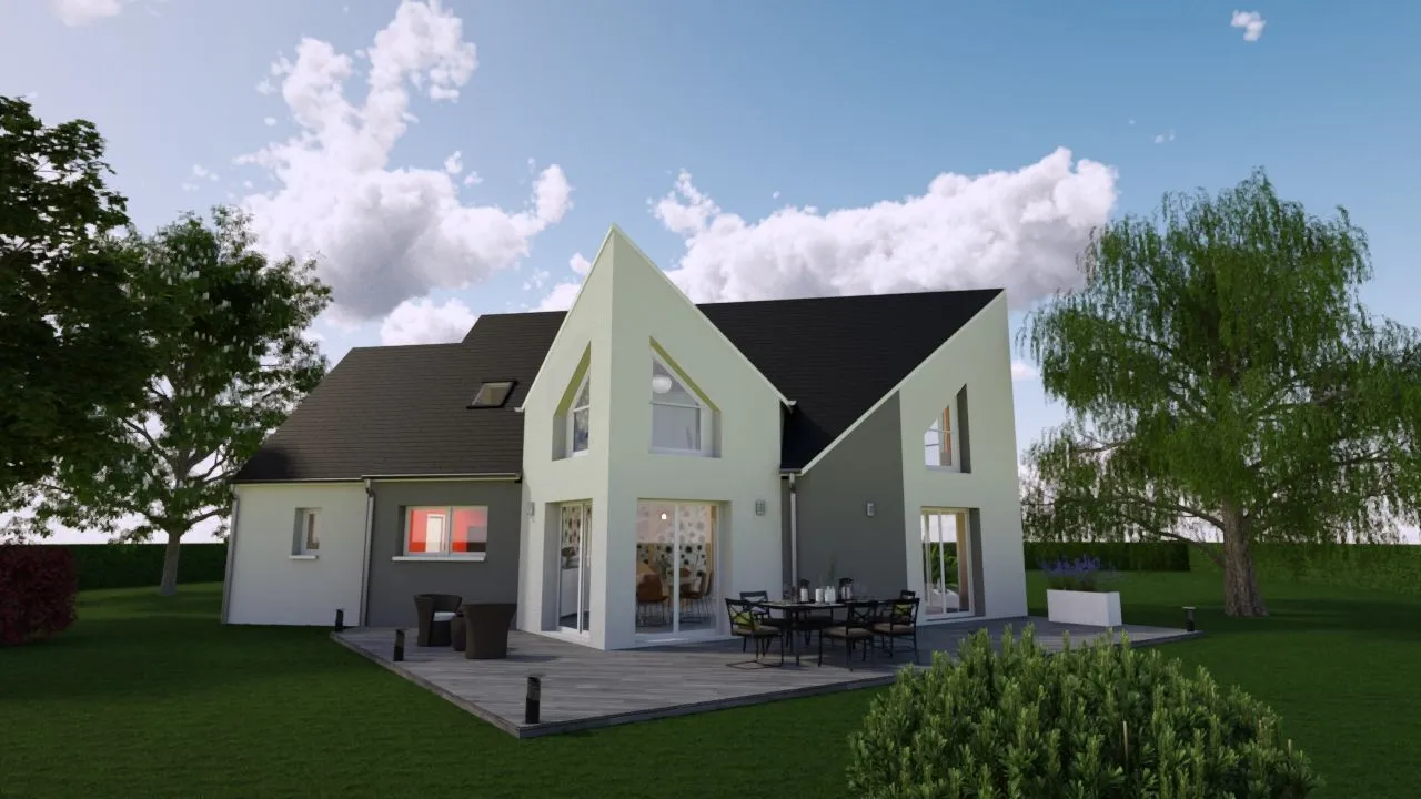 Maison neuve 153 m² à Boullay-les-Troux (91470)