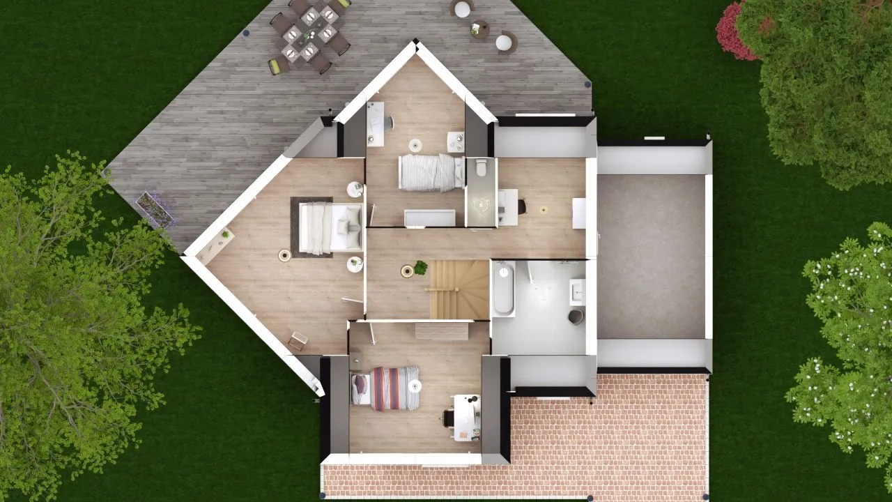Maison neuve 153 m² à Boullay-les-Troux (91470)