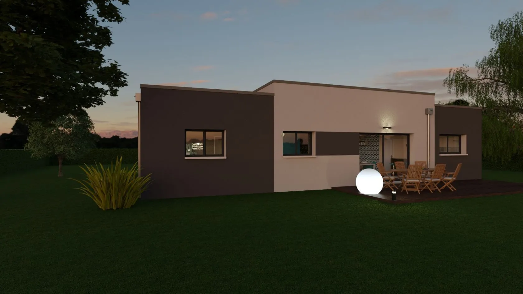 Maison neuve 114 m² à Saint-Fargeau-Ponthierry (77310)