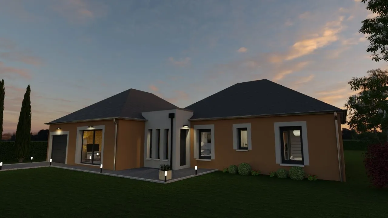 Maison neuve 127 m² à Écharcon (91540)