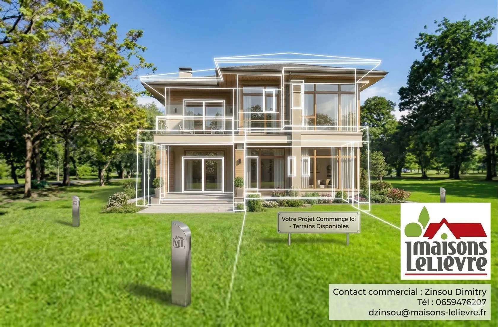 Maison neuve 208 m² à Vitry-sur-Seine (94400)