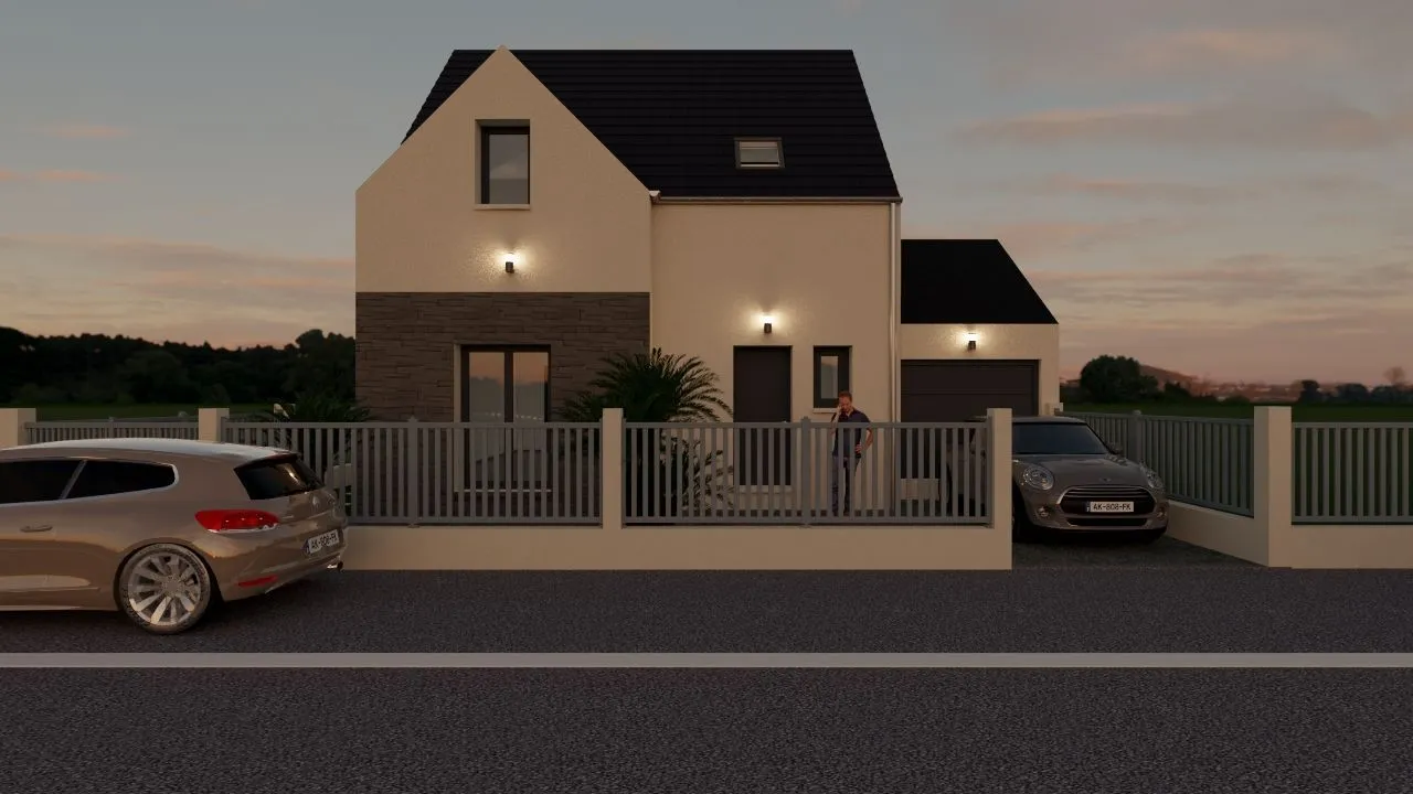 Maison neuve 90 m² à Brie-Comte-Robert (77170)