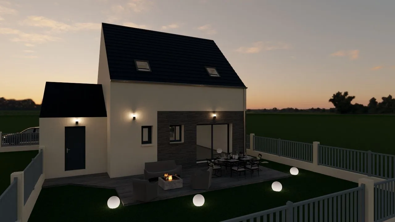 Maison neuve 90 m² à Brie-Comte-Robert (77170)