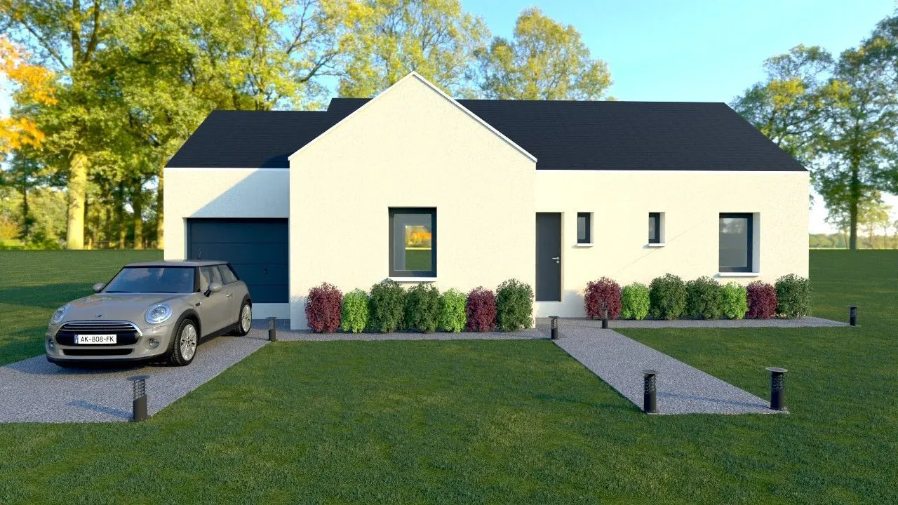 Maison neuve 80 m² à Vaugrigneuse (91640)