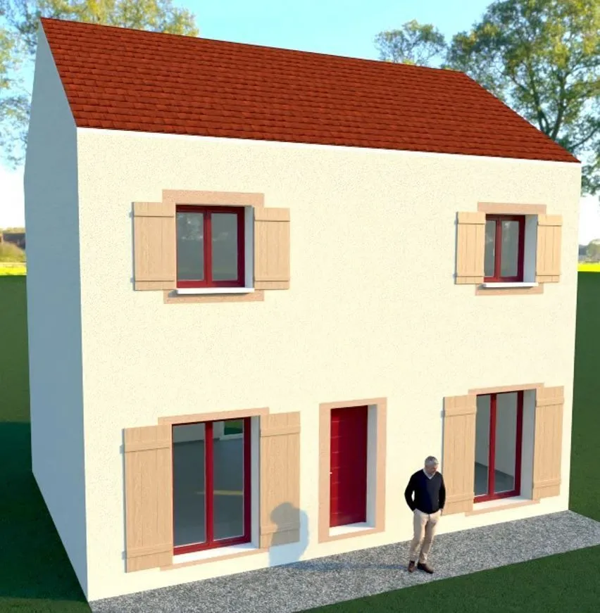 Maison neuve 96 m² à Grisy-Suisnes (77166)