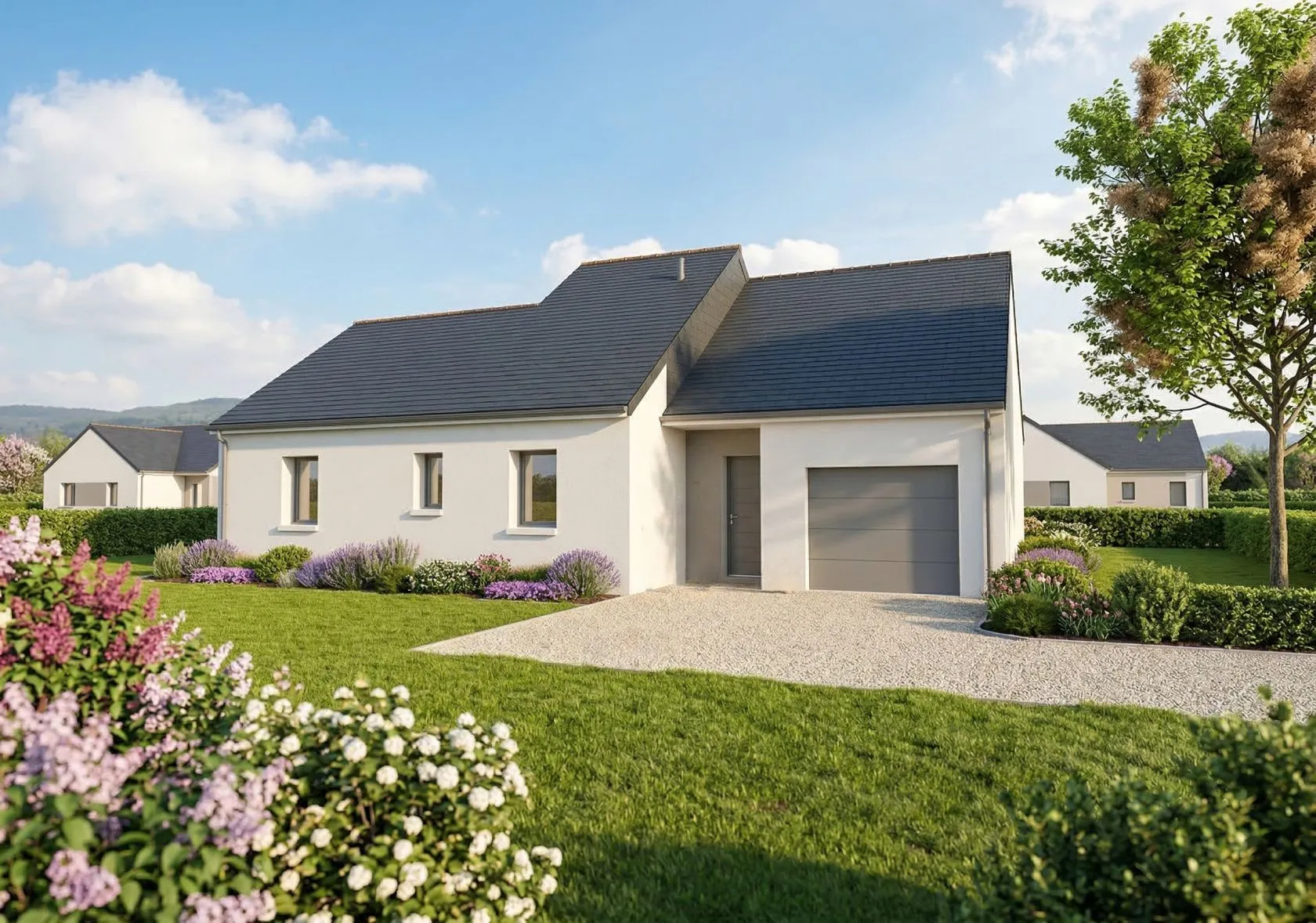 Maison neuve 87 m² à Saint-Ouën-des-Toits (53410)