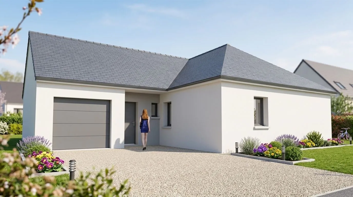Maison neuve 101 m² à Entrammes (53260)