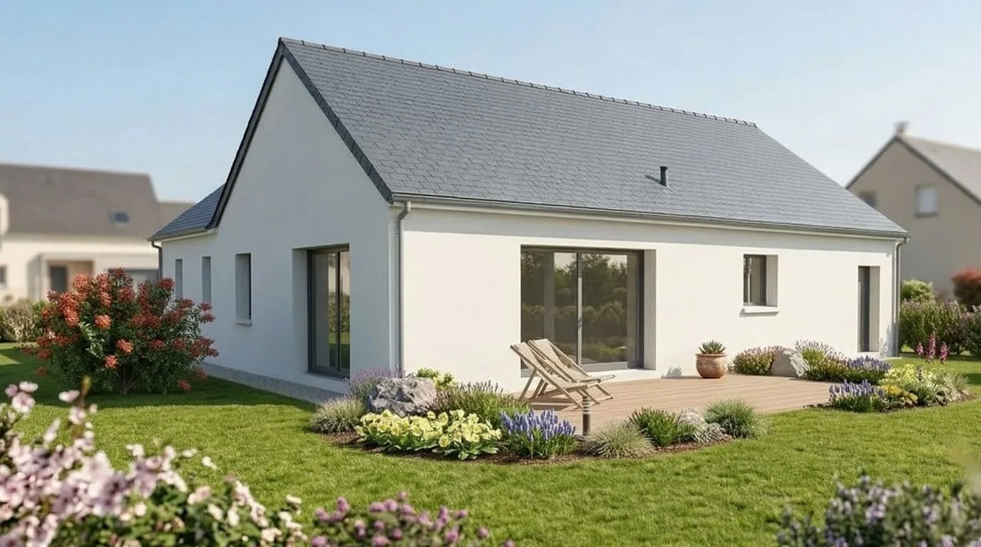 Maison neuve 101 m² à Entrammes (53260)