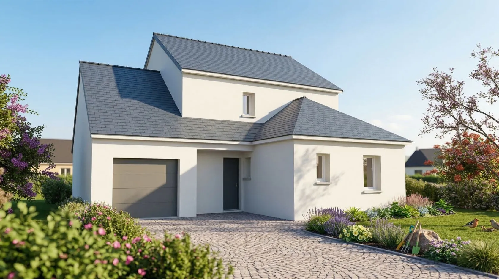 Maison neuve 108 m² à Ahuillé (53940)