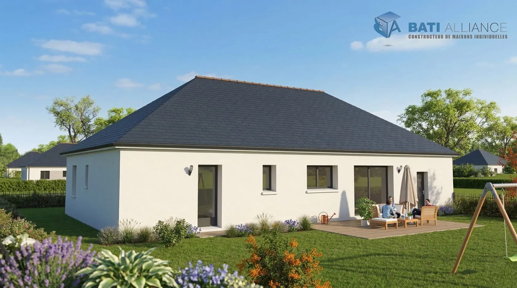 Maison neuve 95 m² à Gorron (53120)