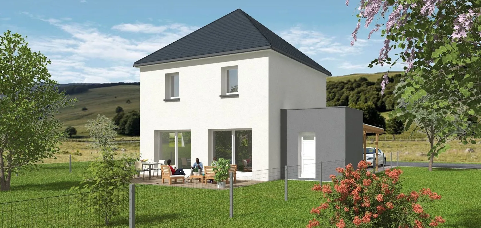 Maison neuve 88 m² à Renazé (53800)