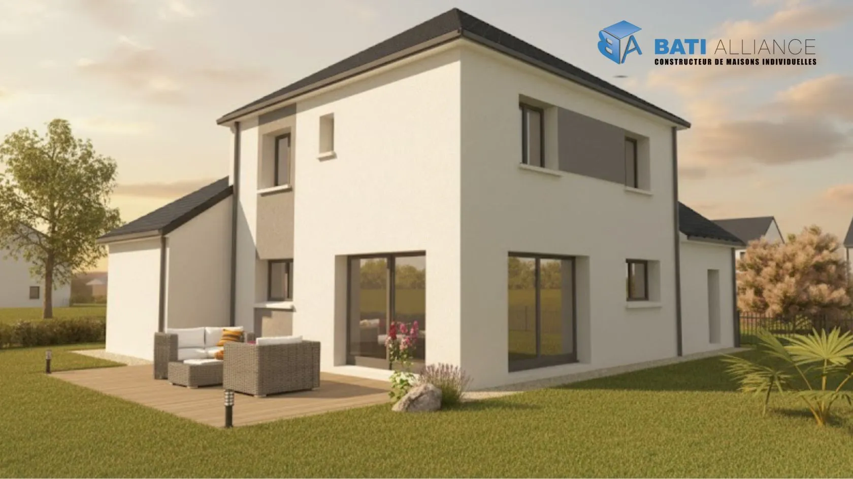 Maison neuve 116 m² à Commer (53470)