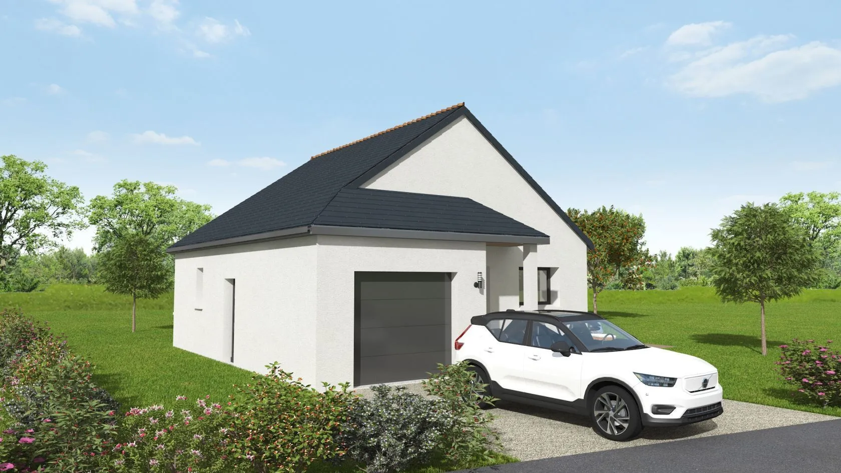 Maison neuve 93 m² à Soulgé-sur-Ouette (53210)