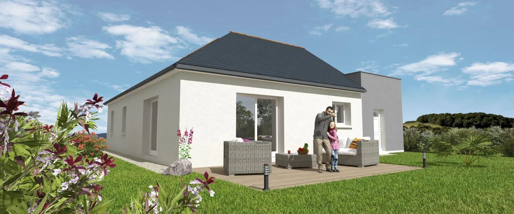 Maison neuve 83 m² à La Gravelle (53410)