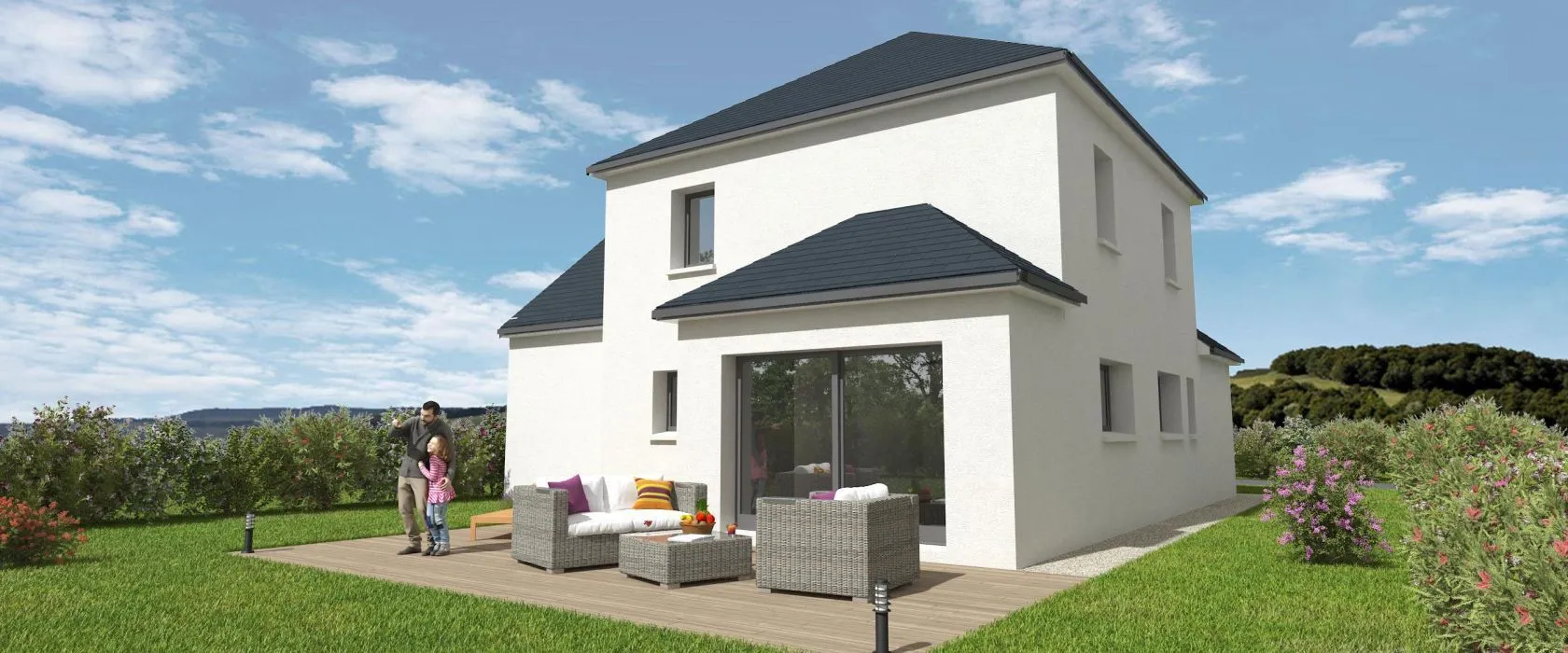 Maison neuve 111 m² à Astillé (53230)