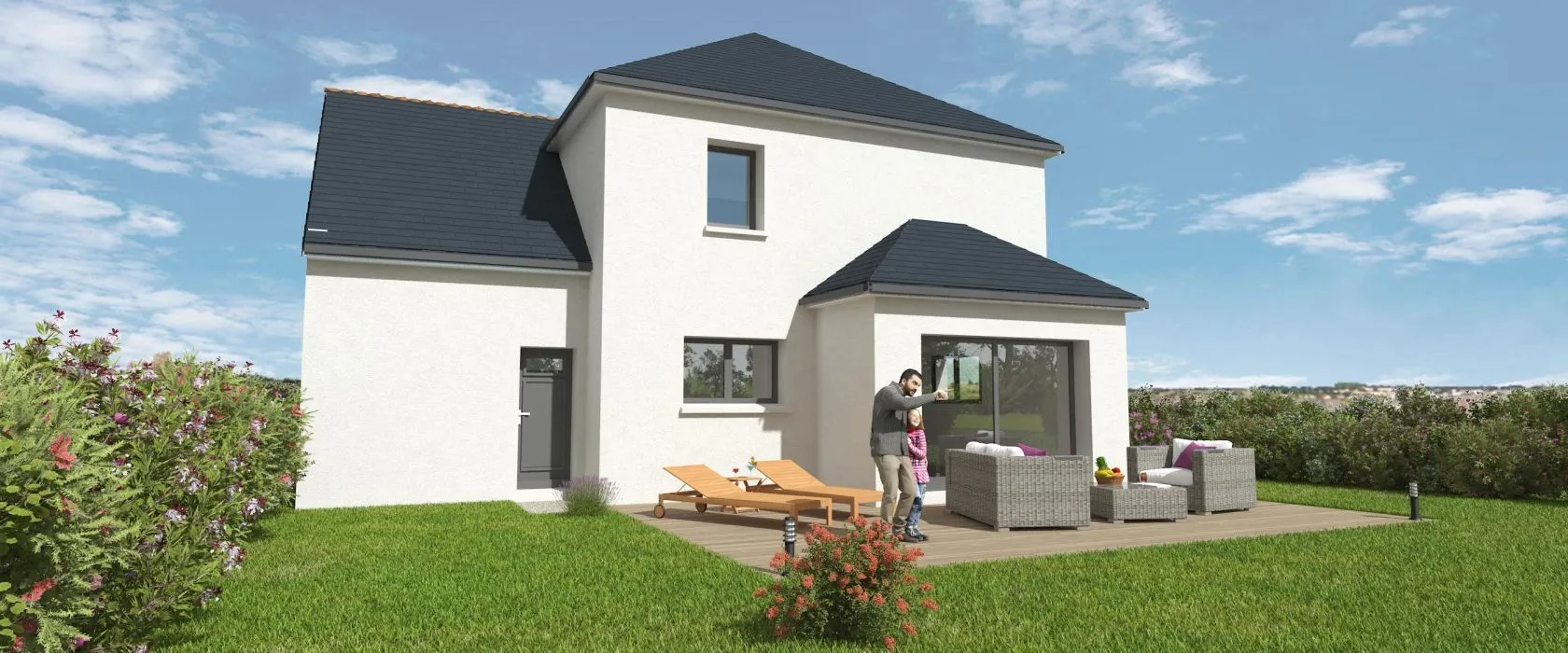 Maison neuve 111 m² à Astillé (53230)