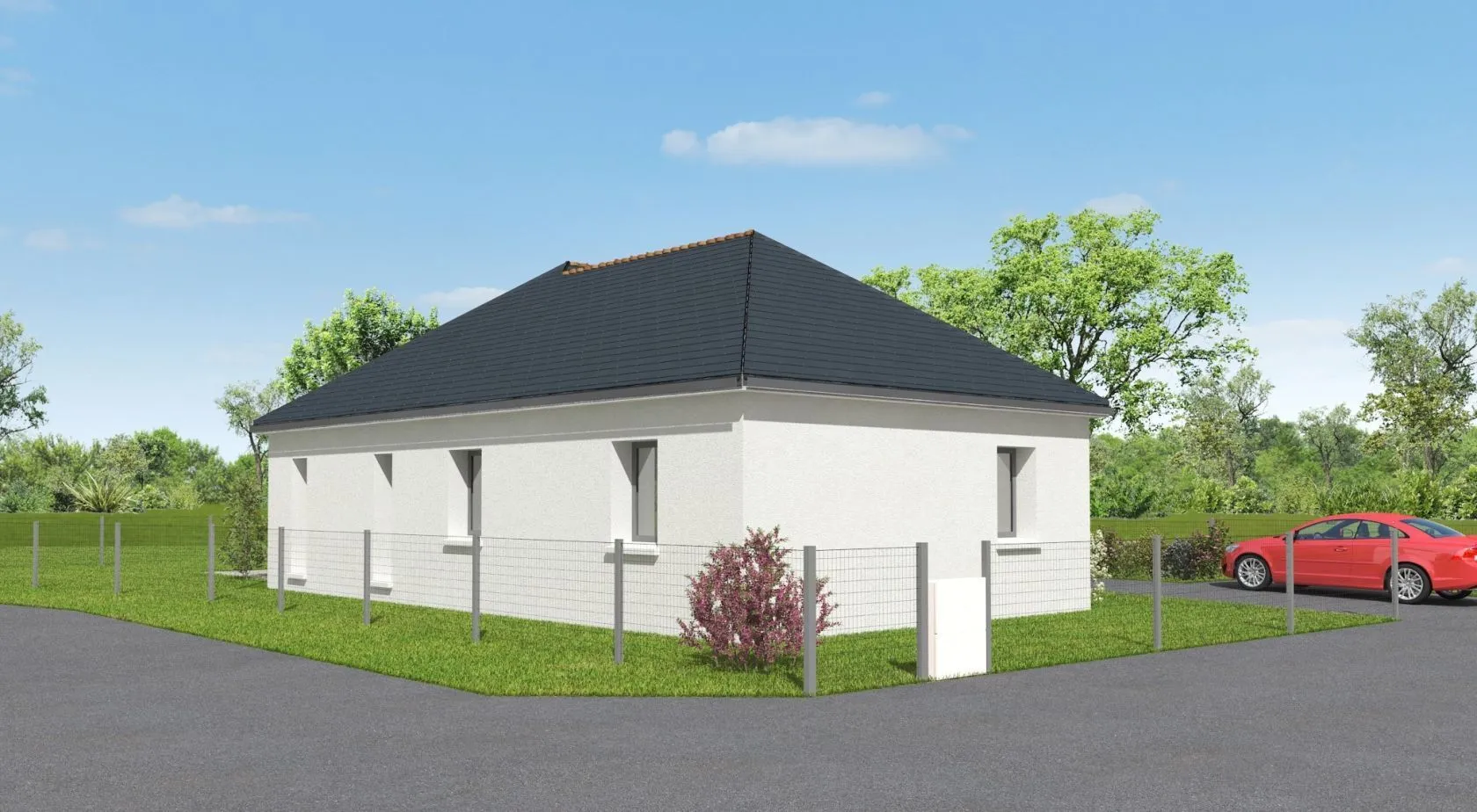 Maison neuve 83 m² à Bazougers (53170)
