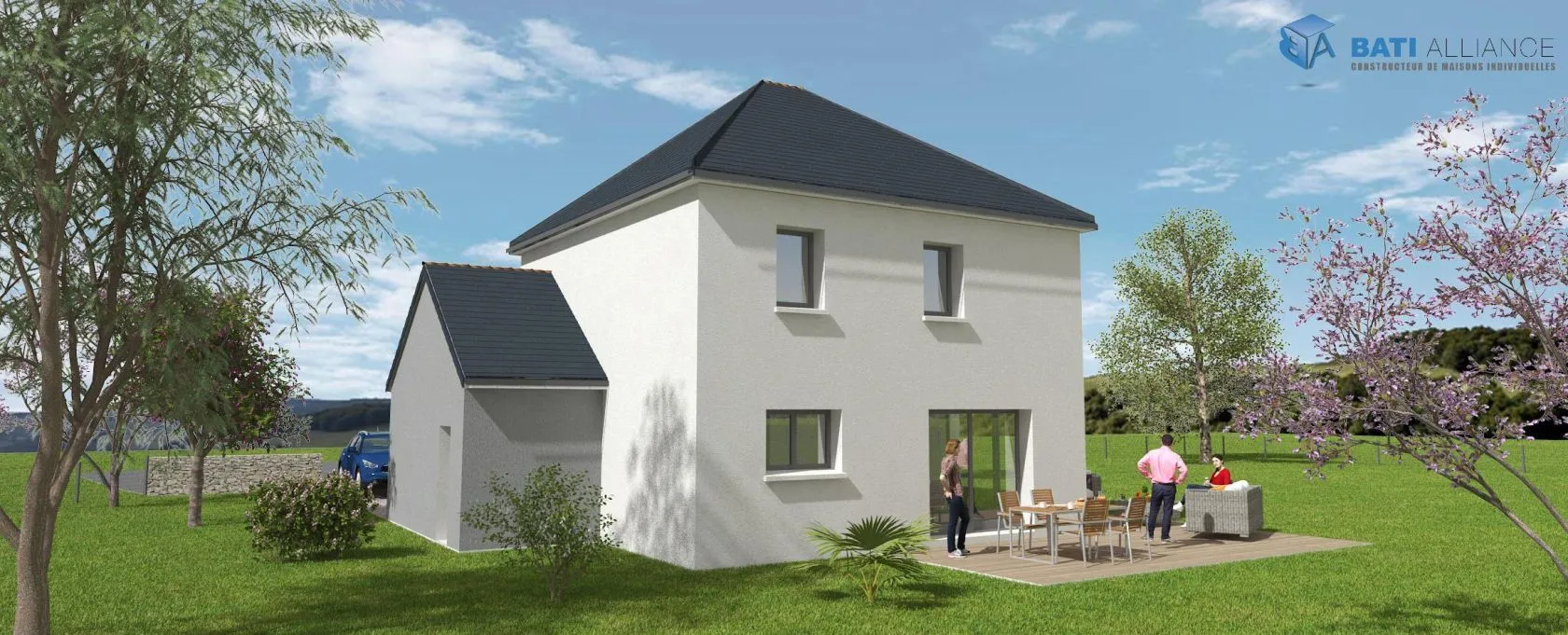 Maison neuve 97 m² à Entrammes (53260)