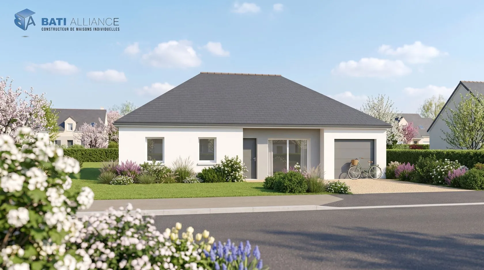 Maison neuve 84 m² à Cossé-le-Vivien (53230)