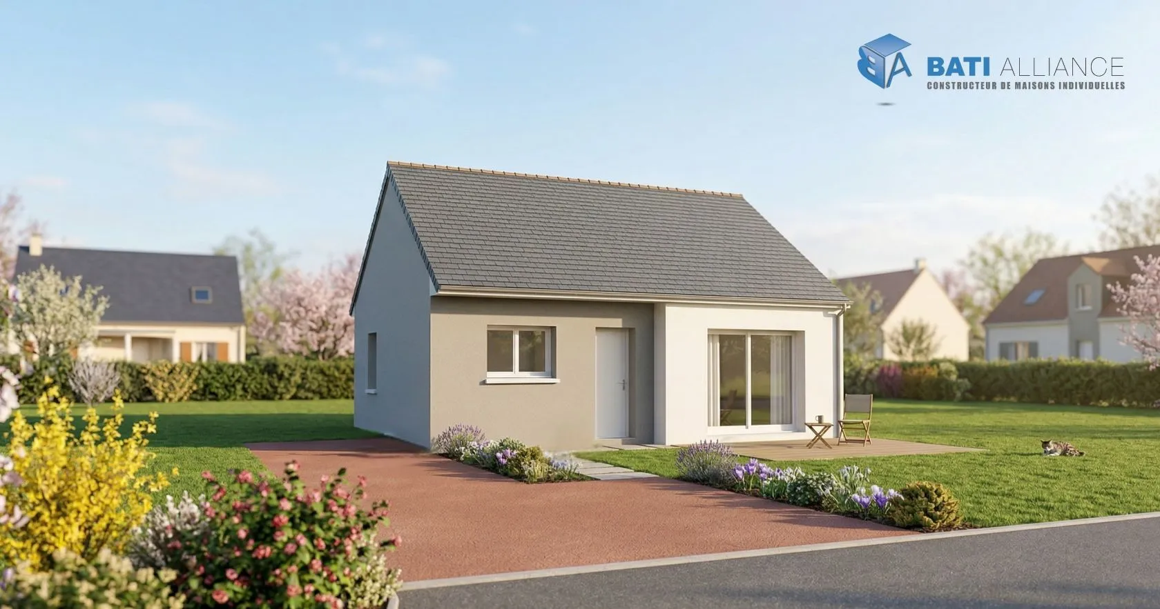 Maison neuve 53 m² à Entrammes (53260)