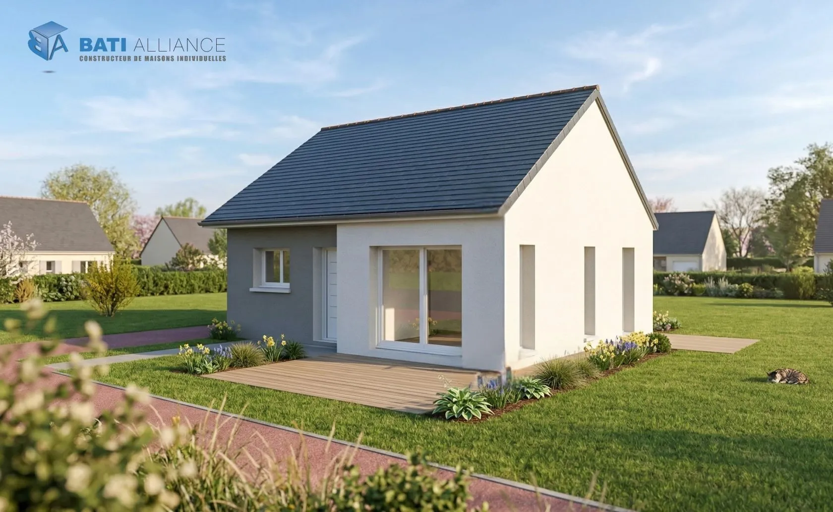 Maison neuve 53 m² à Entrammes (53260)
