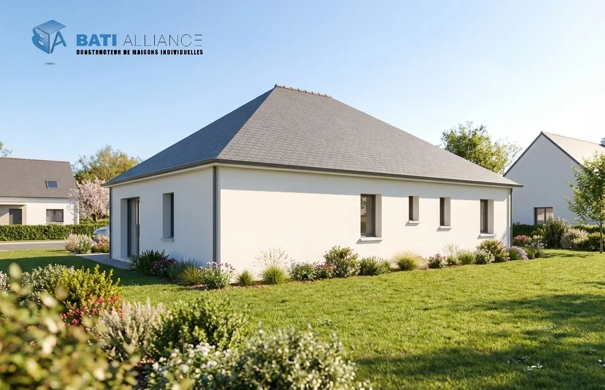 Maison neuve 91 m² à Nuillé-sur-Vicoin (53970)