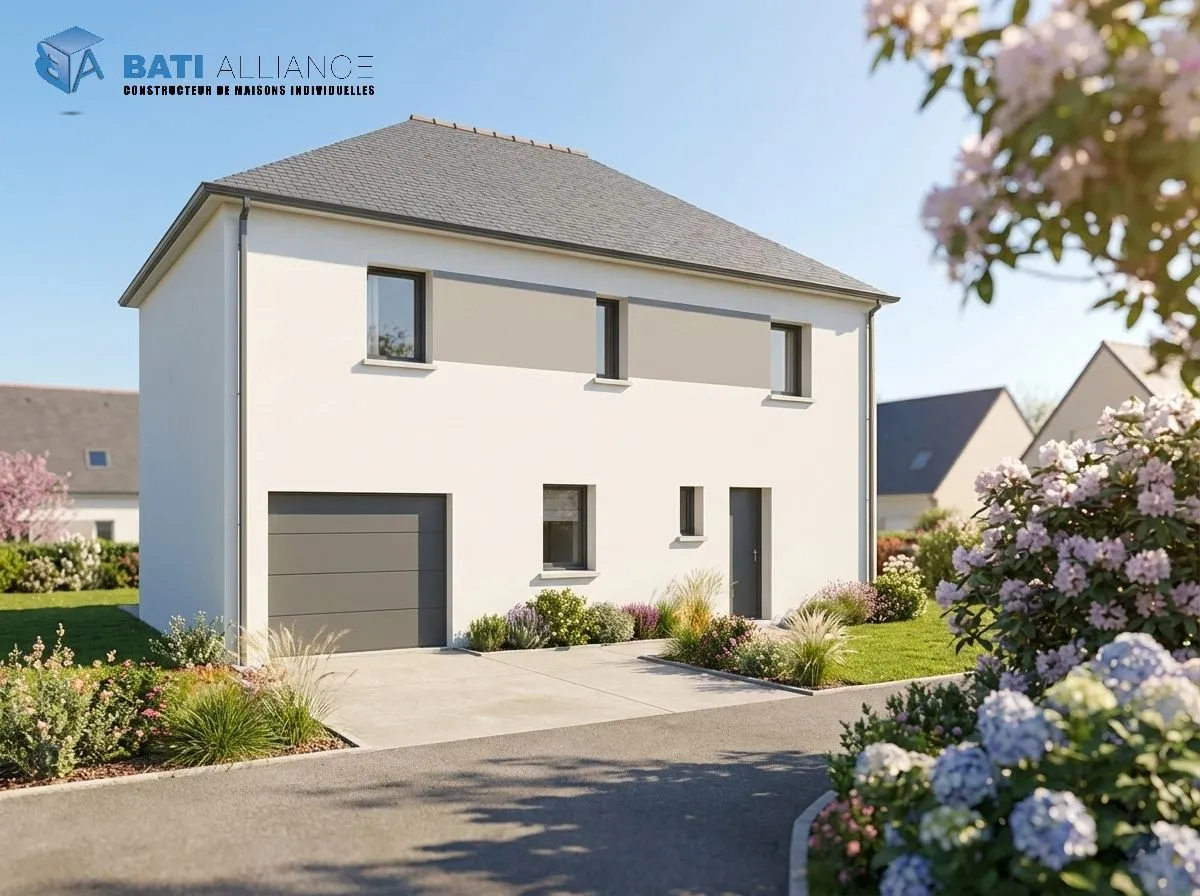 Maison neuve 99 m² à La Baconnière (53240)