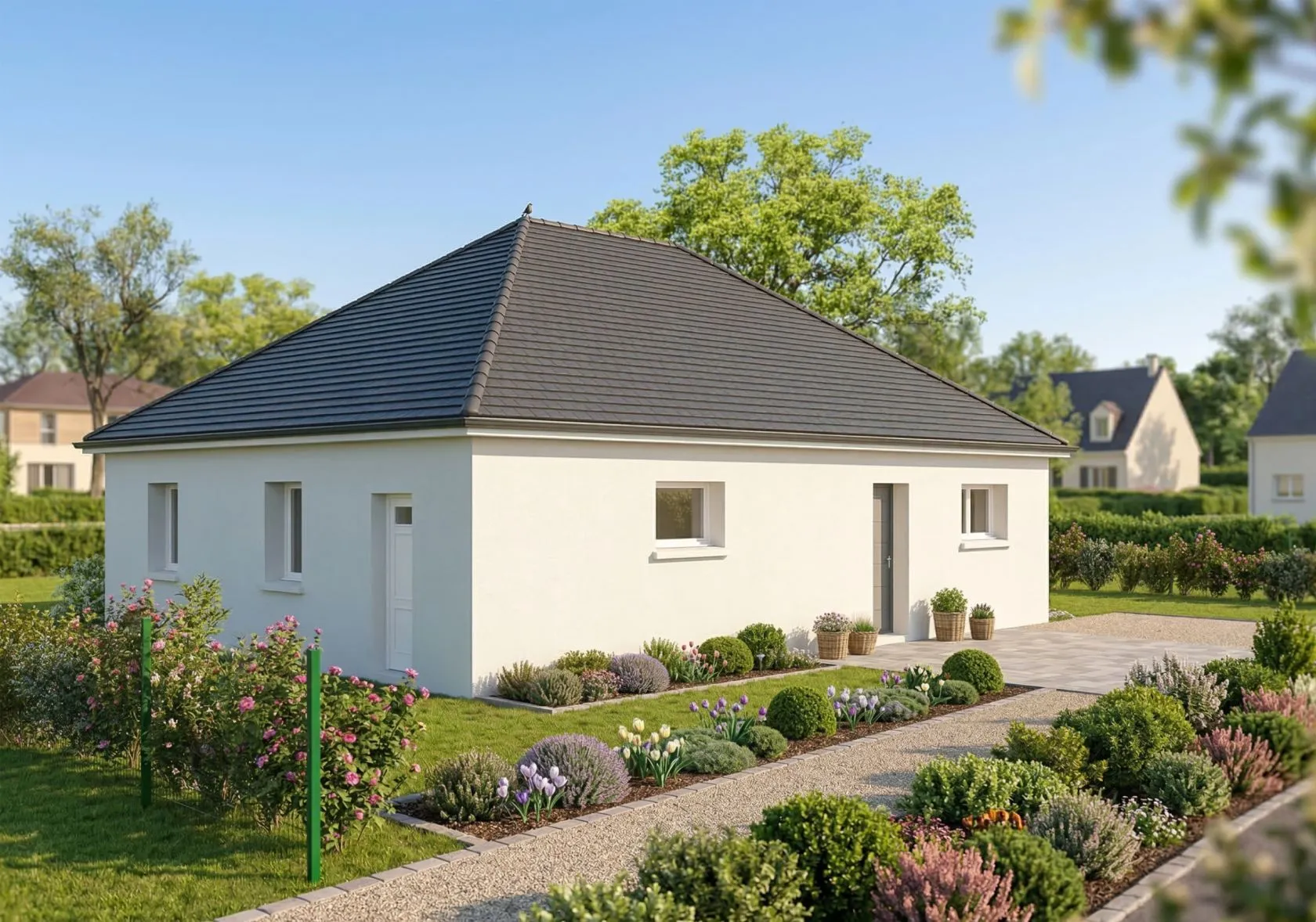 Maison neuve 82 m² à Saint-Jean-sur-Mayenne (53240)