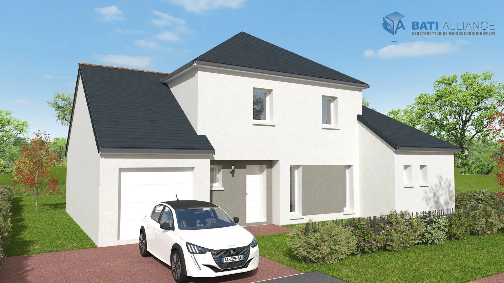 Maison neuve 111 m² à Gorron (53120)