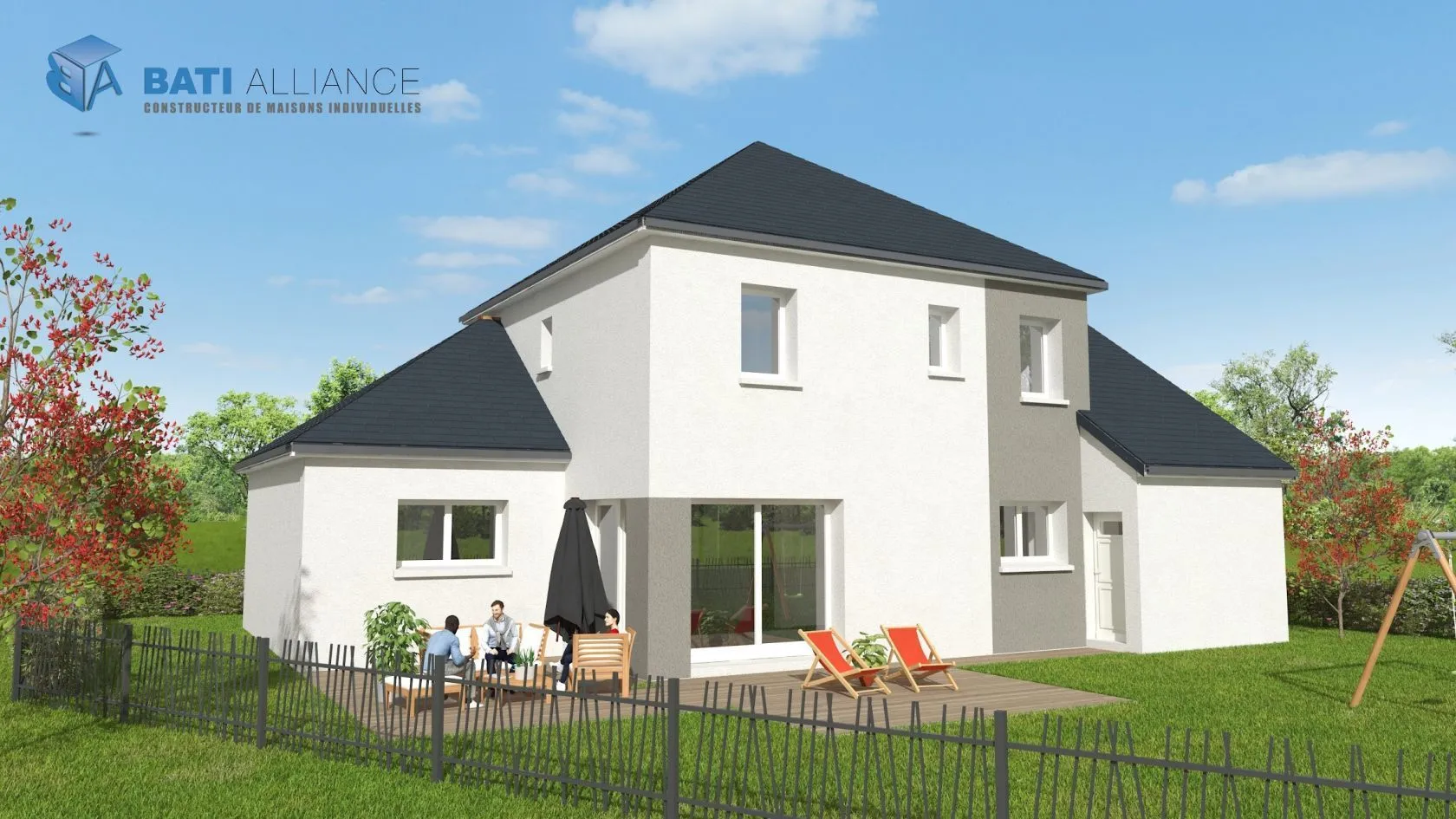 Maison neuve 111 m² à Gorron (53120)