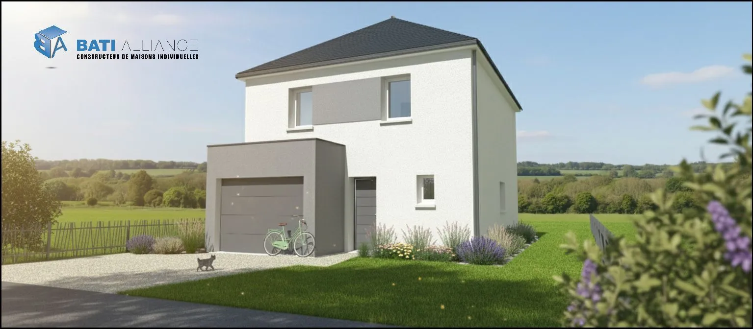 Maison neuve 89 m² à Saint-Jean-sur-Mayenne (53240)