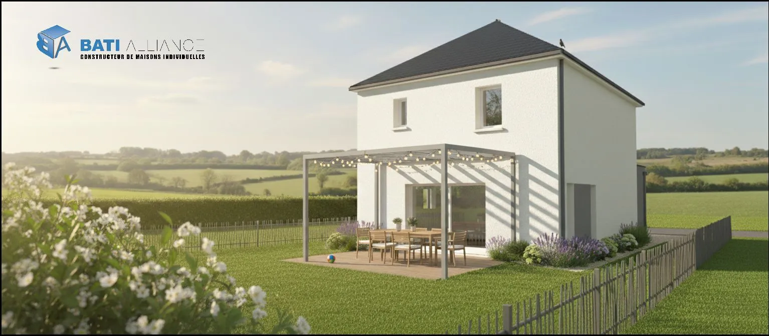 Maison neuve 89 m² à Saint-Jean-sur-Mayenne (53240)