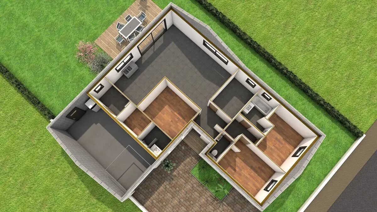 Maison neuve 100 m² à Saint-Macaire-en-Mauges (49450)