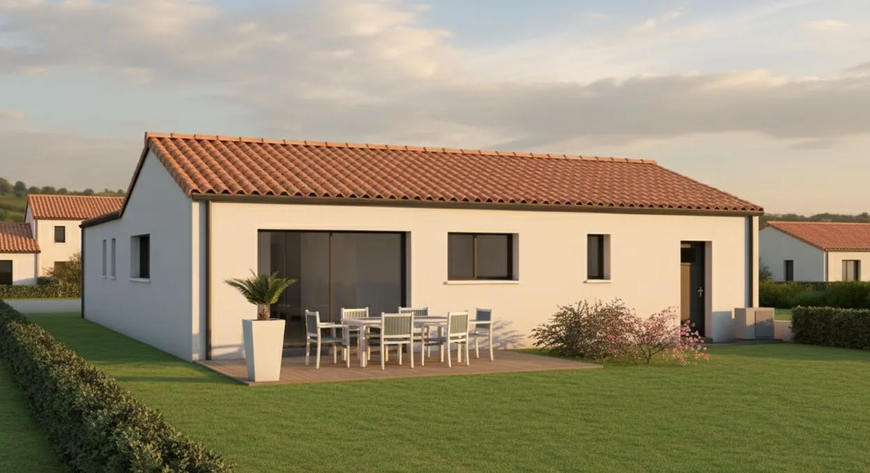Maison neuve 100 m² à Saint-Macaire-en-Mauges (49450)