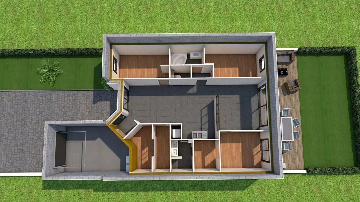 Maison neuve 94 m² à Herbiers (85500)