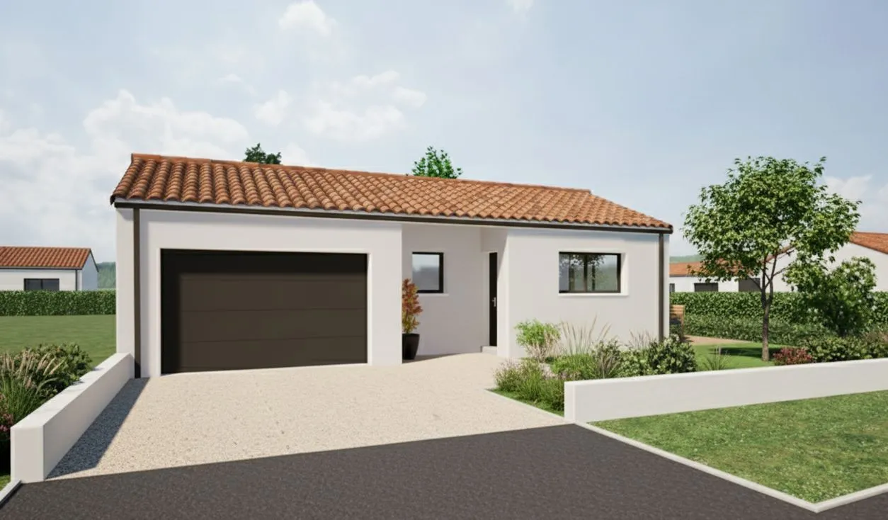 Maison neuve 73 m² à Mortagne-sur-Sèvre (85290)