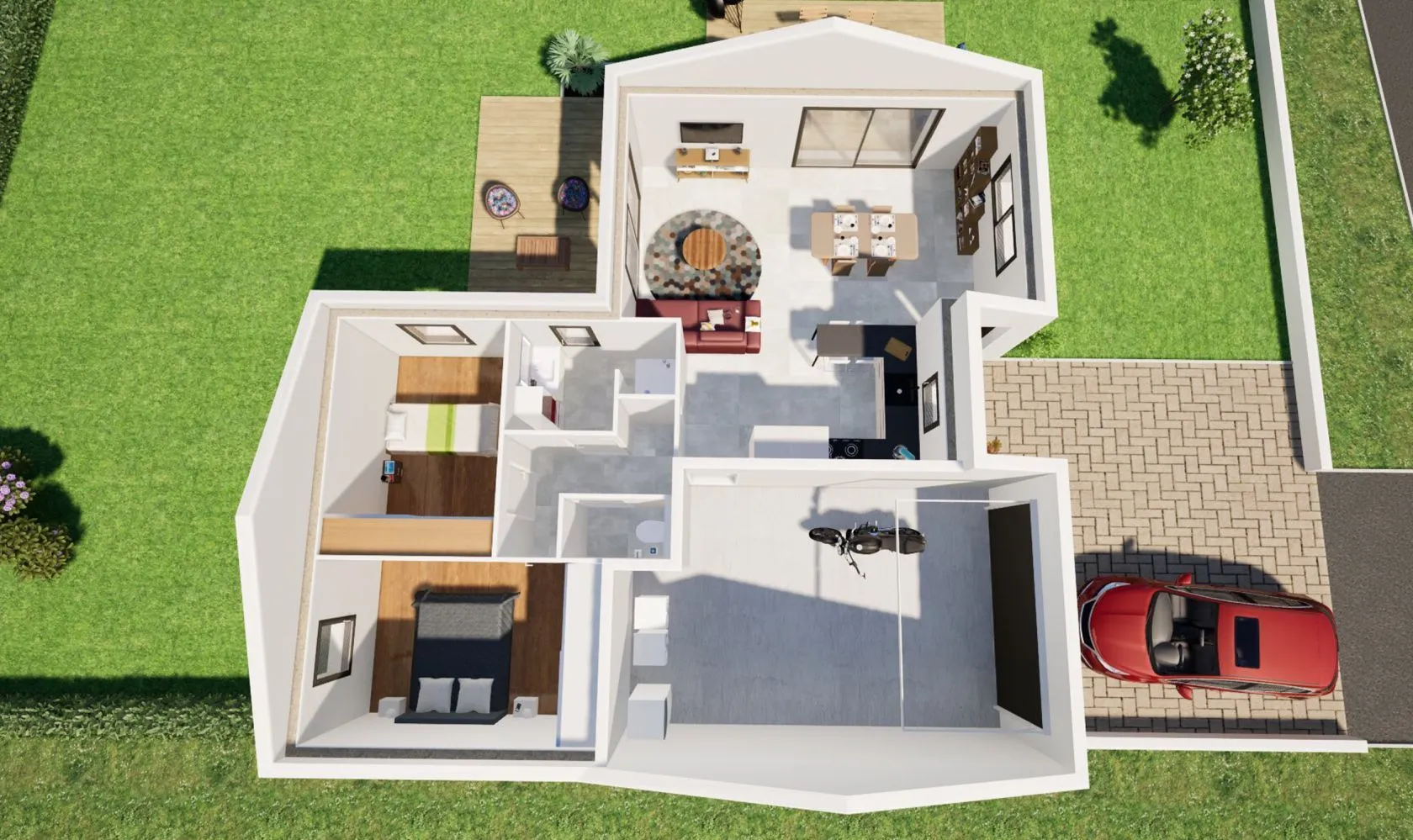 Maison neuve 73 m² à Mortagne-sur-Sèvre (85290)